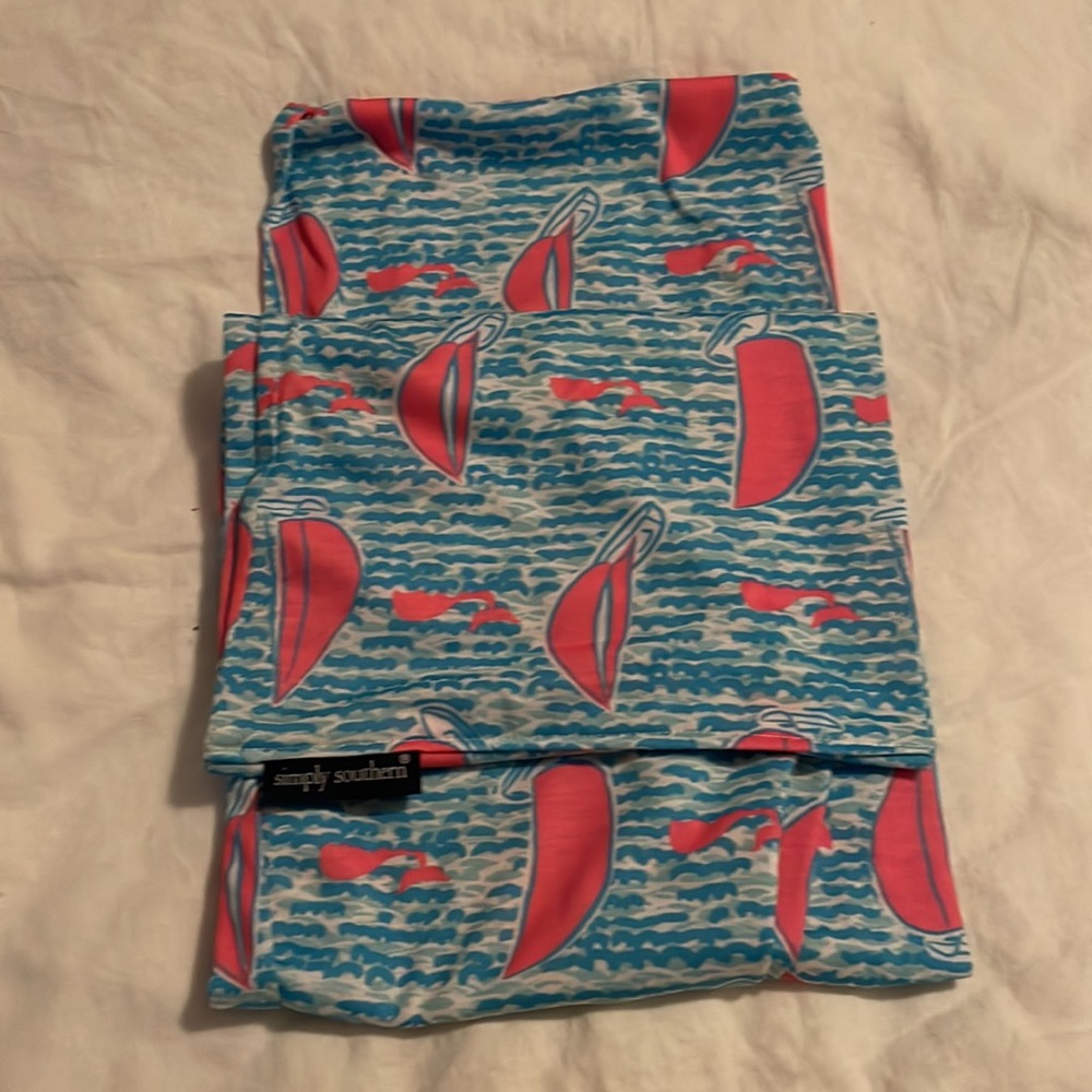 Infinity Scarf with Sailboats